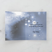 For son, birthday with girls and a motorcycle karte (Innenseite)