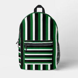 For Style Lovers – Abstract Green Art Backpack Bedruckter Rucksack