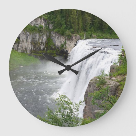 For the Bathroom Große Wanduhr (Vorderseite)