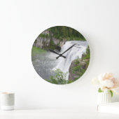 For the Bathroom Große Wanduhr (Zuhause)