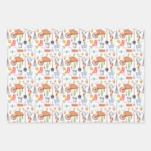 For The Gardener Geschenkpapier Set (Vorderseite 3)