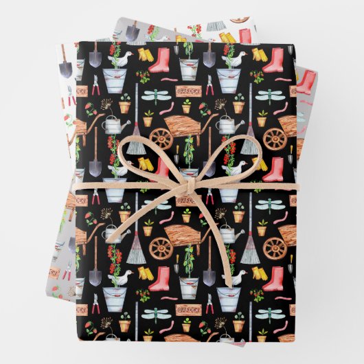 For The Gardener Geschenkpapier Set (Beispiel)