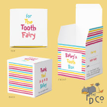 "For the Tooth Fairy" Spielstafel mit Stripteppich