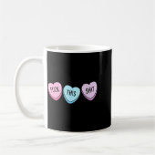 For This Candy Hearts Anti-valentine's Day Gag Kaffeetasse (Links)