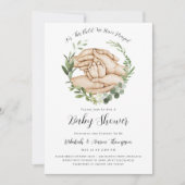 For This Child We Have Prayed Baby Shower Invite Einladung (Vorderseite)