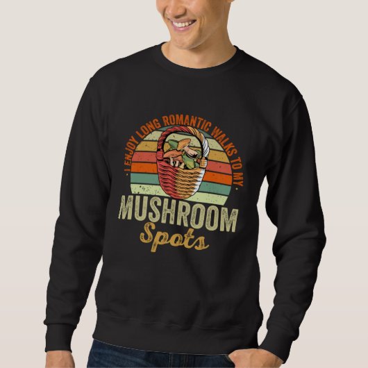 Foraging Mushroom Hunting Morel Hunter Sweatshirt (Vorderseite)