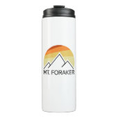 Foraker Alaska Retro Thermosbecher (Vorderseite)