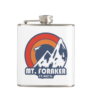 Foraker Alaska Sun Eagle Flachmann