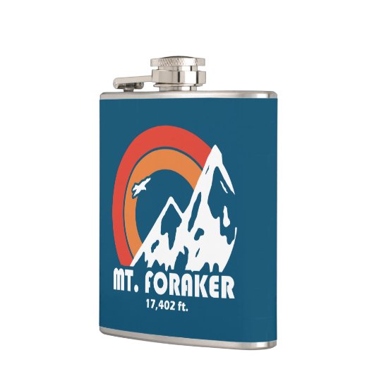 Foraker Alaska Sun Eagle Flachmann (Links)