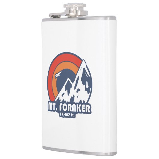 Foraker Alaska Sun Eagle Flachmann (Links)