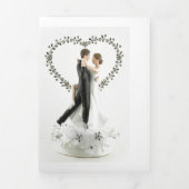 Foral & Elegante Hochzeit Einladung (Cover)