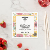 Foral RN BSN Nurse Serviette (Beispiel)