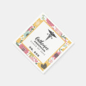 Foral RN BSN Nurse Serviette (Ecke)