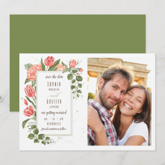 Forale Embrace Save the Date Fotokarte Einladung