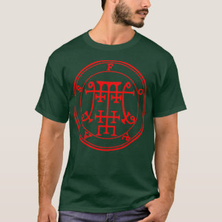 Foras Sigil lehrt Logik und Ethik Red T-Shirt