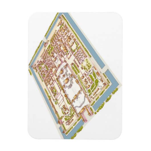 Forbbiden City Peking Magnet (Vertikal)