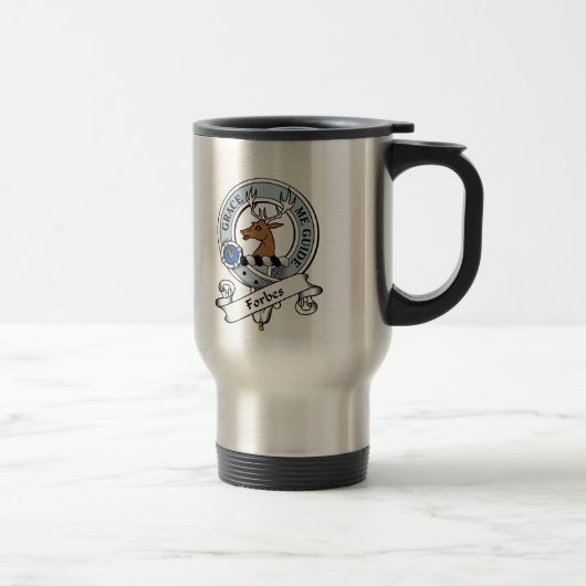Forbes Clan-Abzeichen Reisebecher (Rechts)