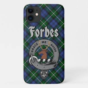 Forbes Clan Abzeichen & Tartan Phone Case
