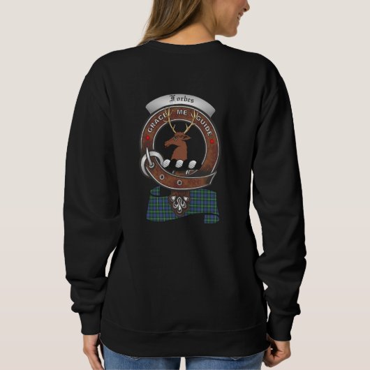 Forbes Clan Abzeichen Women's Sweatshirt (Rückseite)