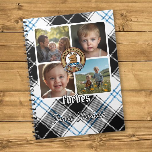Forbes Familienfoto-Collage Notizblock