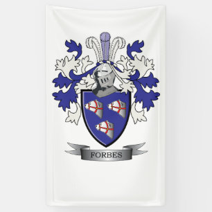Forbes Familienwappen-Wappen Banner