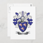 Forbes Family Crest Coat of Arms Postkarte (Vorne/Hinten)