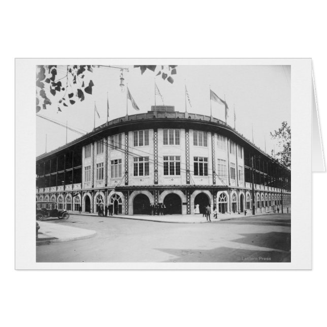 Forbes Field Stadium Pittsburgh Baseball (Vorderseite (Horizontal))