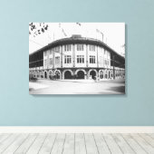 Forbes Field Stadium Pittsburgh Baseball Leinwanddruck (Insitu (Holzboden))