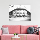 Forbes Field Stadium Pittsburgh Baseball Leinwanddruck (Insitu (Wohnzimmer))