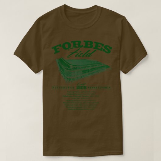 Forbes Field T-Shirt (Design vorne)