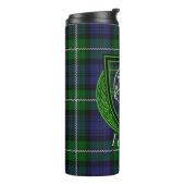 Forbes Scottish Clan Tartan & Crest Thermosbecher (Nach links gedreht)