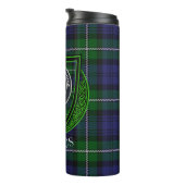 Forbes Scottish Clan Tartan & Crest Thermosbecher (Nach rechts gedreht)