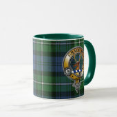 Forbes Tartan & Abzeichen Tasse (VorderseiteRechts)