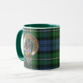 Forbes Tartan & Abzeichen Tasse (Vorderseite Links)