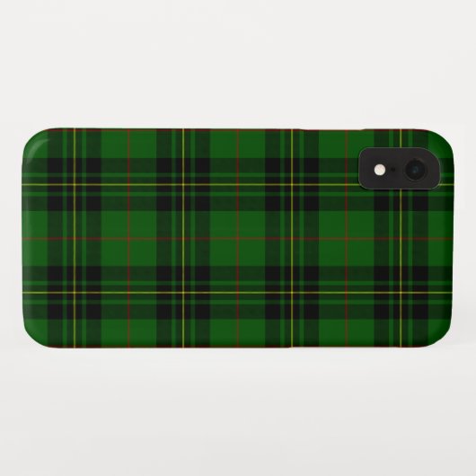 Forbes tartan green black kariert Case-Mate iPhone hülle (Rückseite (Horizontal))