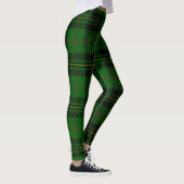 Forbes tartan green black kariert leggings (Rechts)