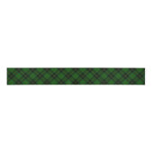 Forbes tartan green black kariert ripsband (Vorderseite)