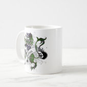 Forbes Tartan Lion Kaffeetasse (Vorderseite Links)