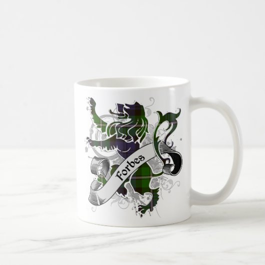 Forbes Tartan Lion Kaffeetasse (Rechts)