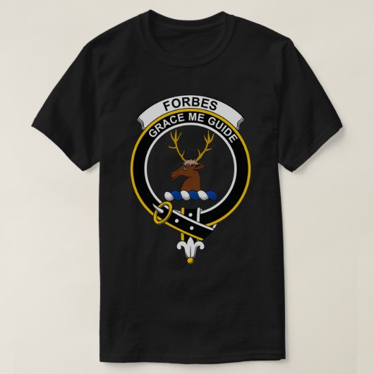 Forbes Wappen Tartan Clan Scottish Clan T-Shirt (Design vorne)