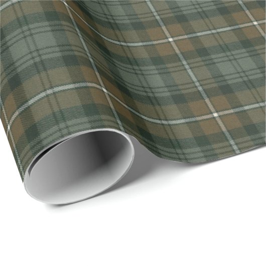 Forbes Weathered Original Scottish Tartan Geschenkpapier (Rolleneckpunkt)