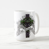 Forbestartan-Kreuz Kaffeetasse (VorderseiteRechts)