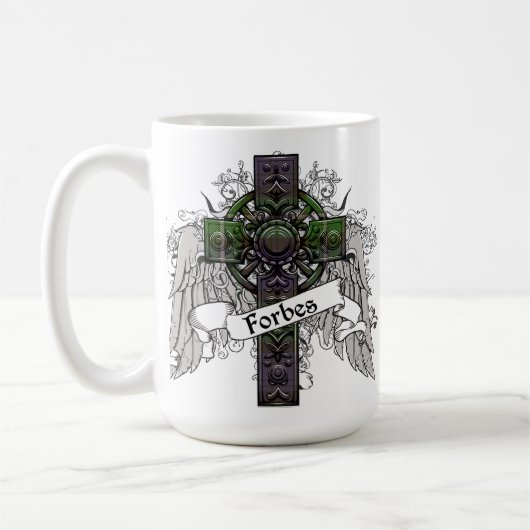 Forbestartan-Kreuz Kaffeetasse (Links)