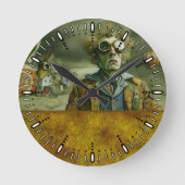 Forboarding Runde Wanduhr (Vorderseite)