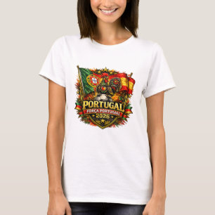 FORÇA PORTUGAL T-Shirt 🇵🇹   Portugal Stolz 