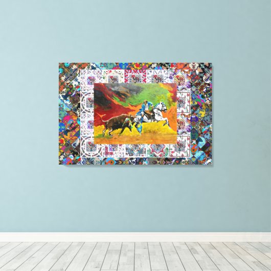 Forcado Leinwanddruck (Insitu (Holzboden))