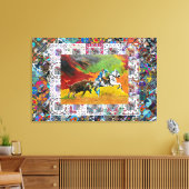 Forcado Leinwanddruck (Insitu (Wohnzimmer))