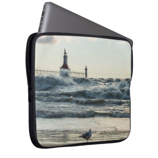 Force Behind Beauty Laptopschutzhülle (Vorne Rechts)