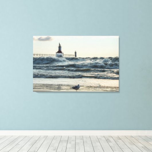 Force Behind Beauty Leinwanddruck (Insitu (Holzboden))