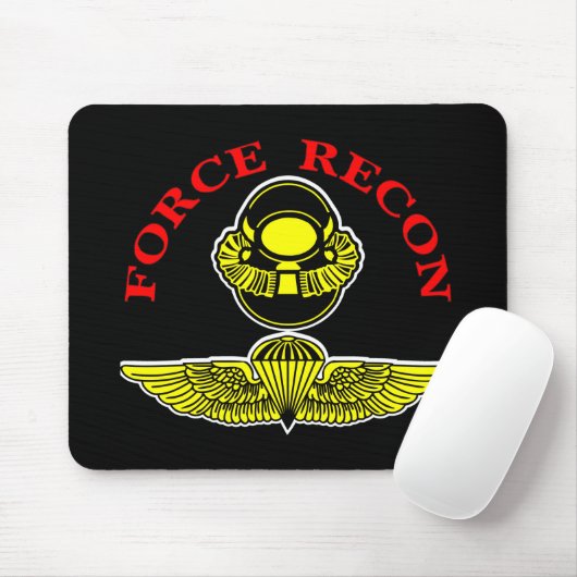 Force Recon Diver Jumpblack Mousepad (Mit Mouse)